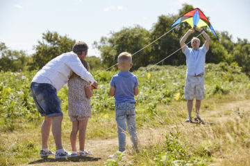 Family kite fun