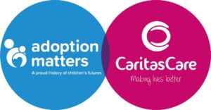 Logo of Adoption Matters and Caritas Care Concurrent Planning Service